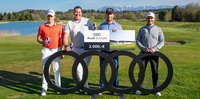 GC Klagenfurt-Seltenheim: Timon Baltl (AUT), Aaron Zemmer und Lukas Nemecz (AUT): Foto GEPA